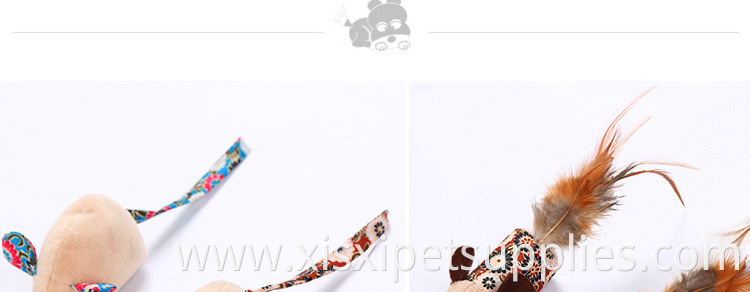 fish mouse ball feather cat toy catnip cat accessoires
